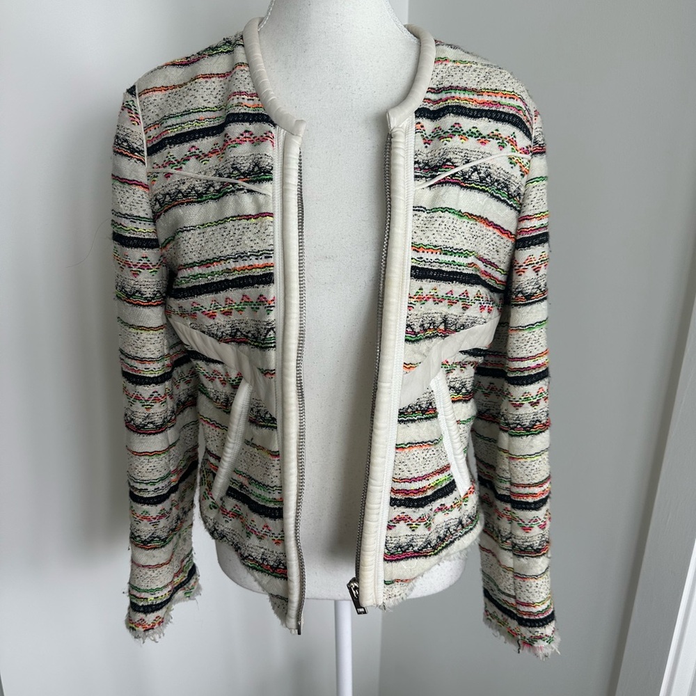 Iro jacket size 2 leather details